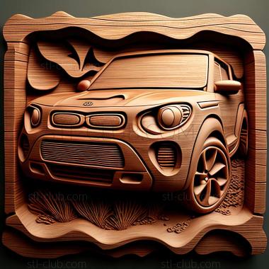 3D модель Kia Soul (STL)